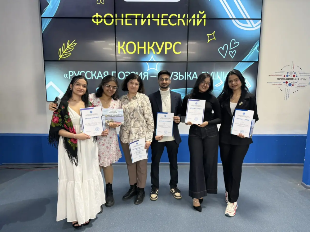 PRMU international students don’t just explore medicine but also Russian poetry.