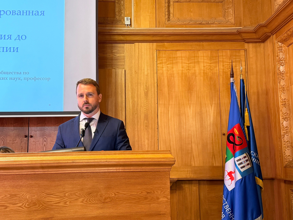 Ученый с мировым именем Игорь Стома выступил с лекцией в ПИМУ