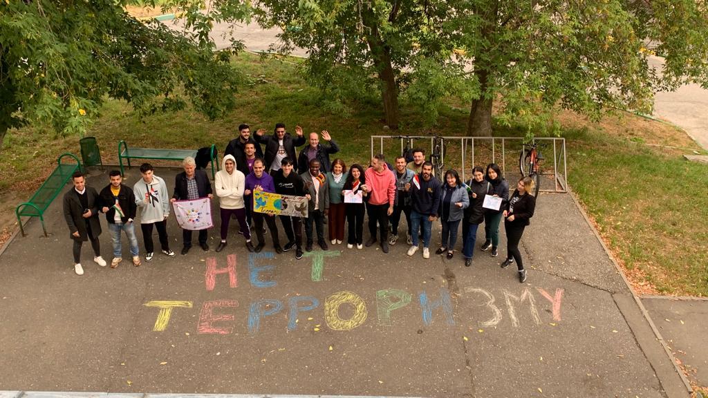 FIME students and University staff took part in the events dedicated to the Solidarity Against Terrorism Day