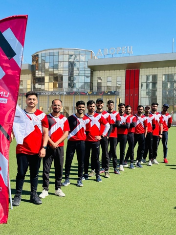 Foreign students of FIME from India took 3rd place in international cricket competitions